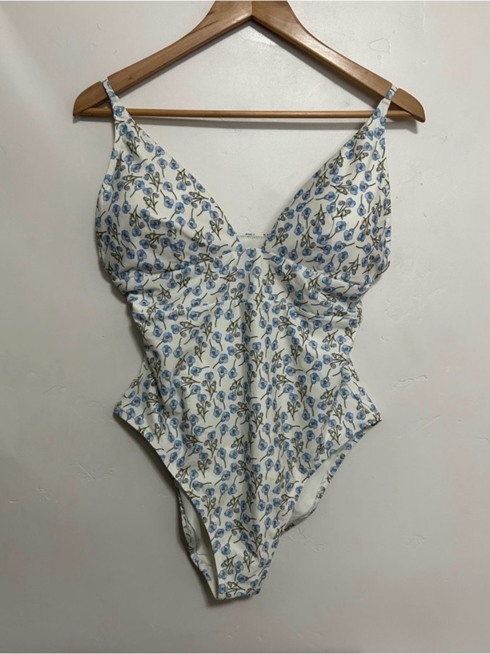 J crew‎ made with liberty fabric one piece swimsuit floral size 12
